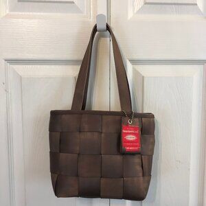 Harveys Seatbelt Brown Tote Handbag